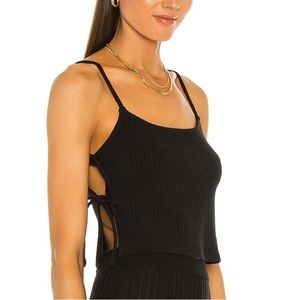 Lovers + Friends Black Tank